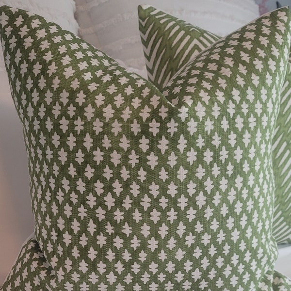 Fronhas verde-couve. Capas para almofadas. Fronhas verdes.