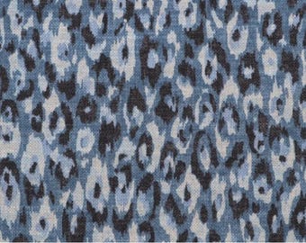 Kaufmann Persian Blue Animal Print Pillow Covers. Slipcovers .Pillowcase