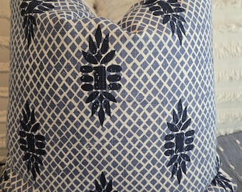 Imagine Wedgewood Blue  Pillow Covers. Pillowcase. Slipcovers.