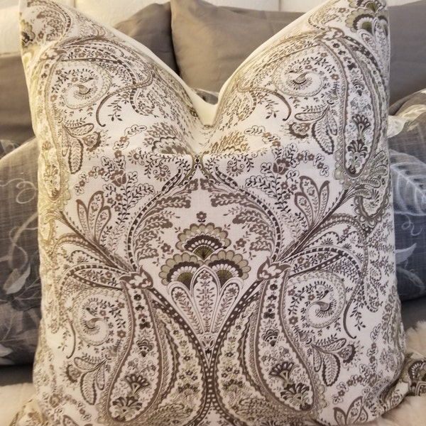 Paisley Pillows Etsy