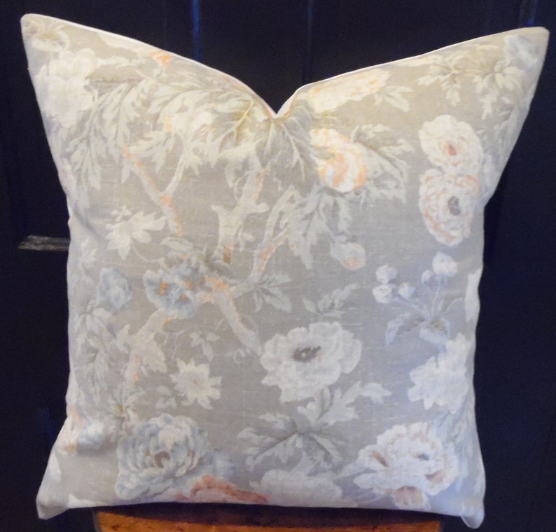 Floral Soft Hues Farmhouse Pillow Country Decor Home Decor Etsy