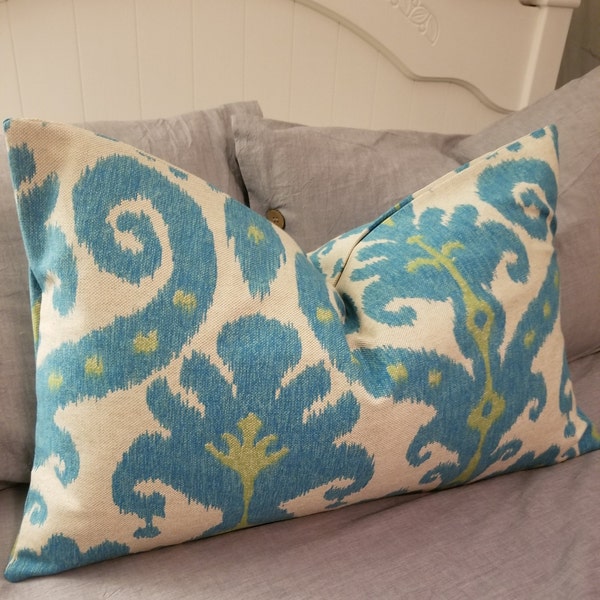 Ikat Lumbar Pillows Etsy