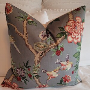 2 Color Opptions.waverly Mudan Teaberry / Blush. Pillowcovers