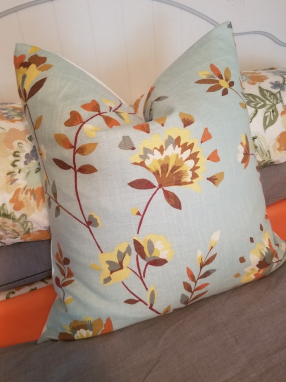 Linen Blend.fall Floral.summer Pillow Covers.toss Pillows.throw Pillows.cushion  Covers.slipcovers.home Decor.fall Decor Accents - Etsy UK