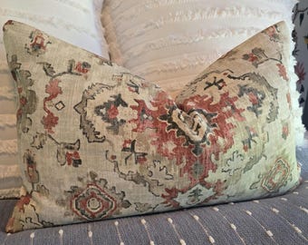 Covington Linen blend In Jute Pillow Covers. Slipcovers. Pillowcase. Kapoor