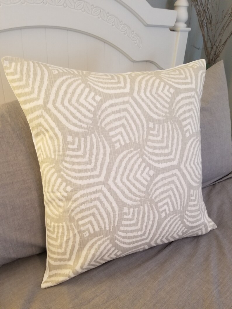 2 Color Options.grey.pillow Covers.slipcovers.toss Etsy