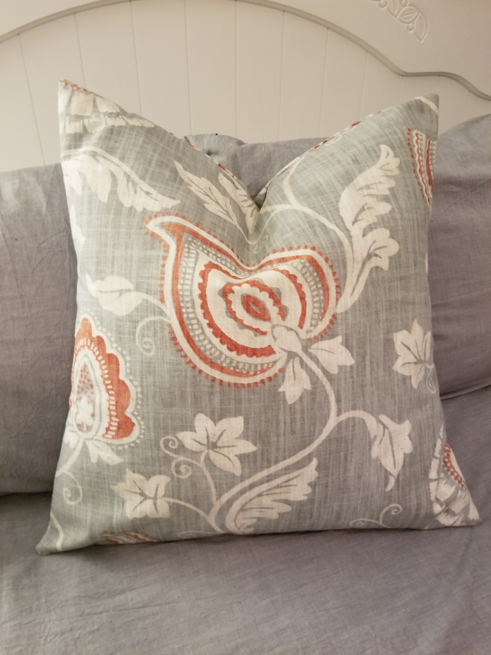 2 COLOR OPTIONSRichloom Coral. Toss Pillows.Throw Etsy