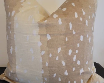 Leopard Print. Beige Neutral Pillow Cover.Slipcover.Toss Pillows.Throw Pillows.Accent Pillows.Animal Print