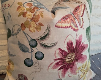 P Kaufmann Tropical Pavilion Passion Fruit Pillow Covers. Pillowcase. Slipcovers. Florals