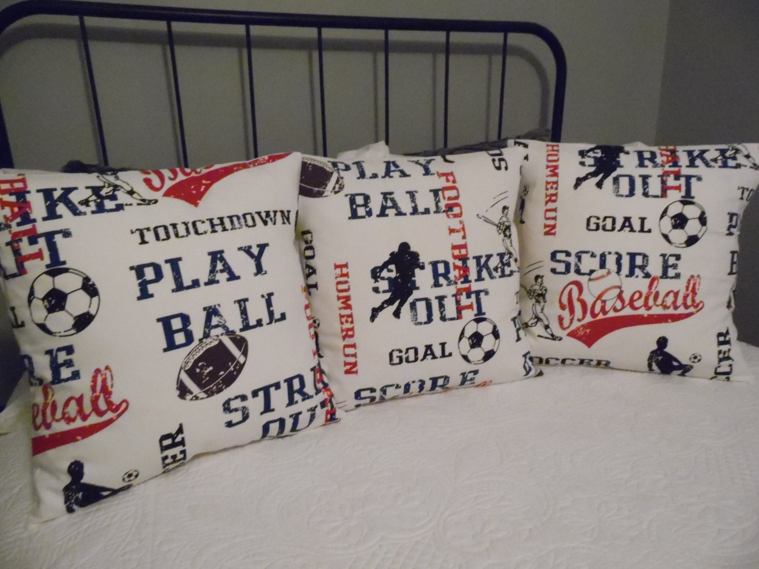 Vintage Football Burlap Pillow, Football Decor, Man Cave Gift, Farmhouse  Pillows, Sports25, INSERT INCLUDED 