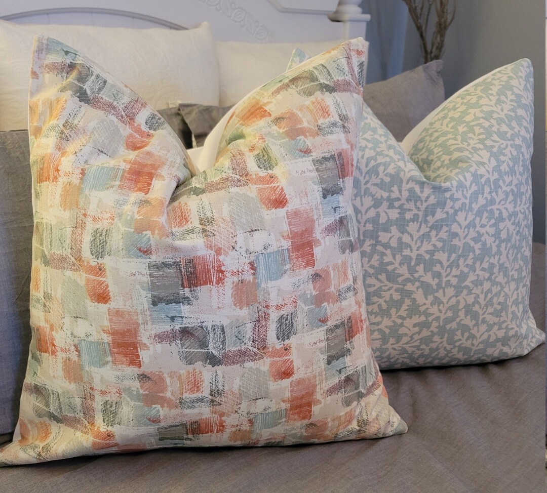 Mill Creek Zerelli Pillowcovers.slipcovers.corals.toss Pillow.throw
