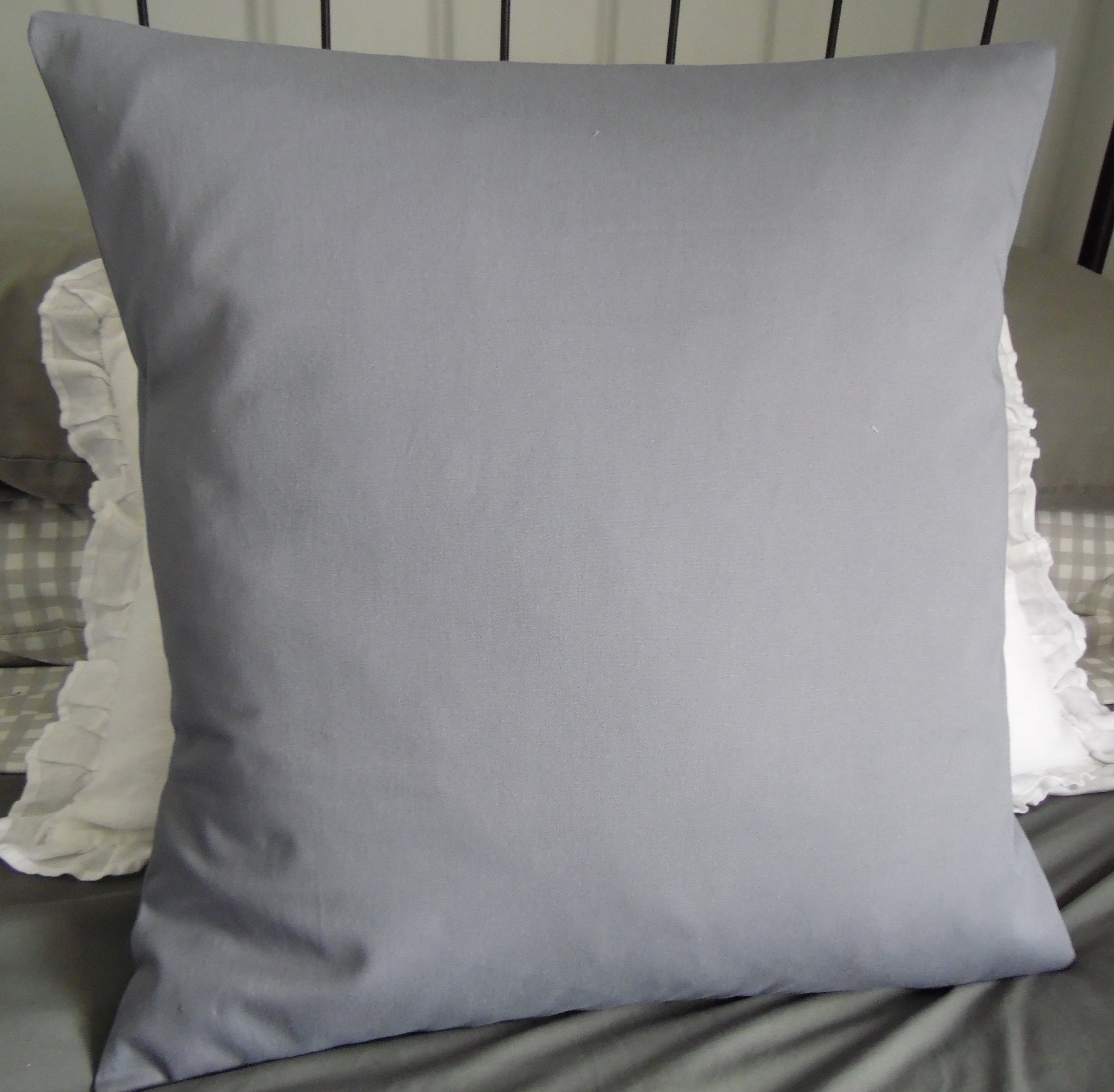 Solids.pillow Cover.grey.gray With Purple Undertones.toss Pillow.accent Pillow.throw Pillow cor Pillow.spring.summer Decor.purple Lovers Etsy