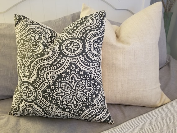 Charcoal pillow covers hotsell