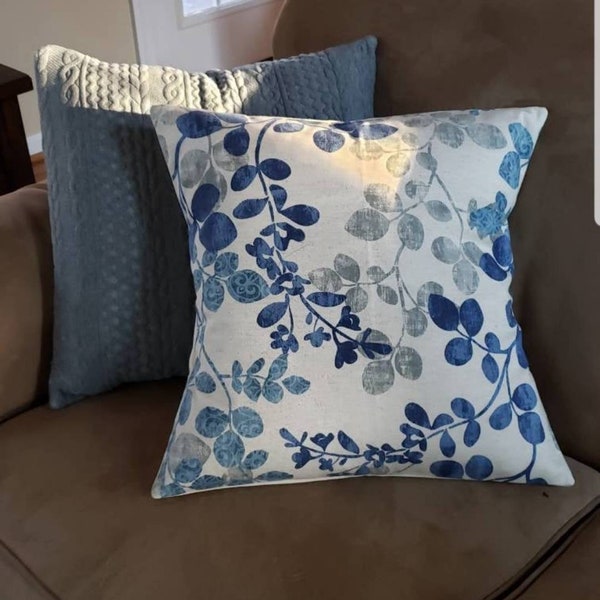 Blues.Grays.Naturals.Pillow Covers.Slipcovers.Toss Pillows.Throw Pillows.Home Decor Accents.Cushion Covers.Sofa Cushions