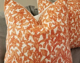 3 Colors Options: Orange.Brown.FALL Toss Pillows.Throw Pillows.Cushion Covers.Accent Pillows.Pillowcovers.Slipcovers.Farmhouse.Toss Pillows.