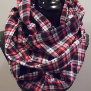 Unendlichkeits-Schals.Kreisschal.Geschenk für Sie.Plaids.Flanelle.Schal.Schals.Schlauchschal