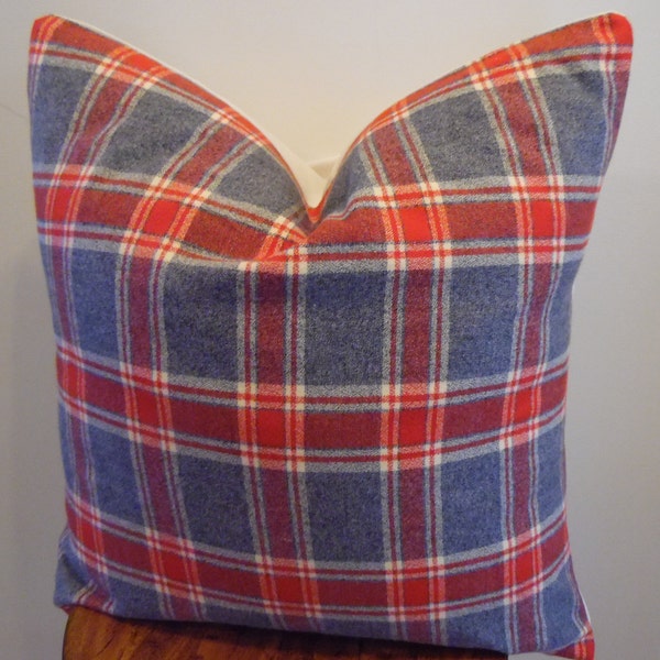 Flannel Pillow Etsy