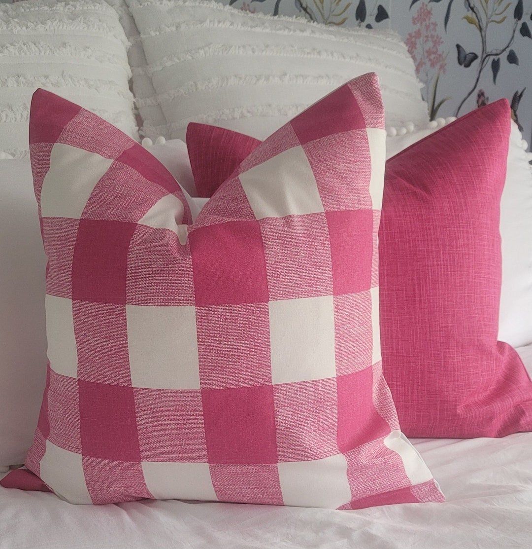 7 Color/print Options: Mix and Match Pillowcovers. Pinks. Orange. White ...
