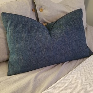 Richloom Chenille Pond. Pillow covers.Slipcovers.Toss Pillows.Throw Pillows.Lumbar Pillows.Accent Pillows.Cushion covers