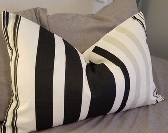 ONYX. Stripe.STRIPES.Pillowcovers.Slipcovers.Lumbar Pillows.Accent Pillows.Toss Pillows.Throw Pillows.Pillowcovers.