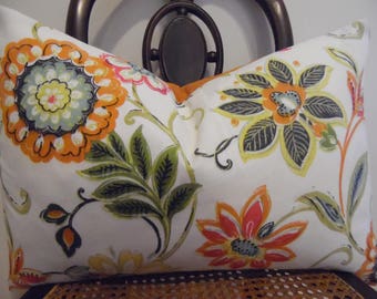 FALL FLORAL.Pillow Cover.Slipcover.Toss Pillow.Lumbar Pillow.Farhouse Fall Floral.Country Floral Fall.Southern Fall Floral Pillows.