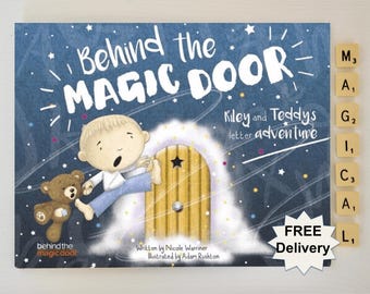 Personalized book, Ideal gift for: newborn, kids, boys, children, boys, girls, birthday, christmas, christening, baptism, Baby. Gift book.