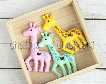 silicone giraffe teether