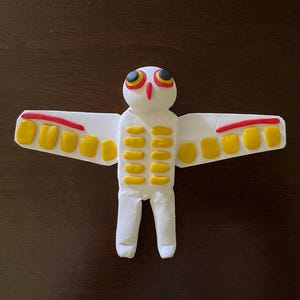 Figura de arcilla hecha a mano de Sky Hopper