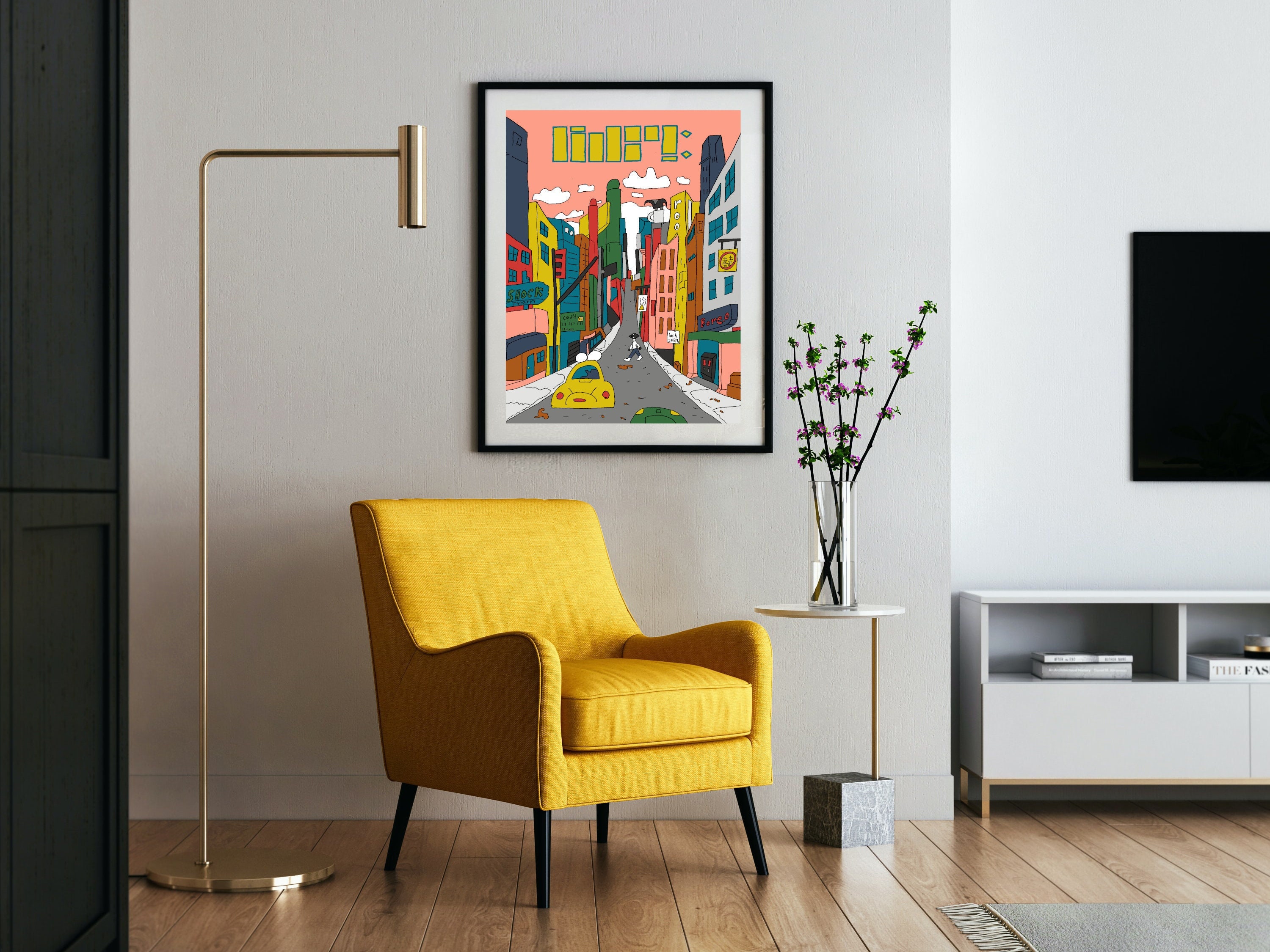 Urban Blush Pop art urbain