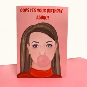 Britney Spears Birthday Card Oops I Did It Again baby One - Etsy UK