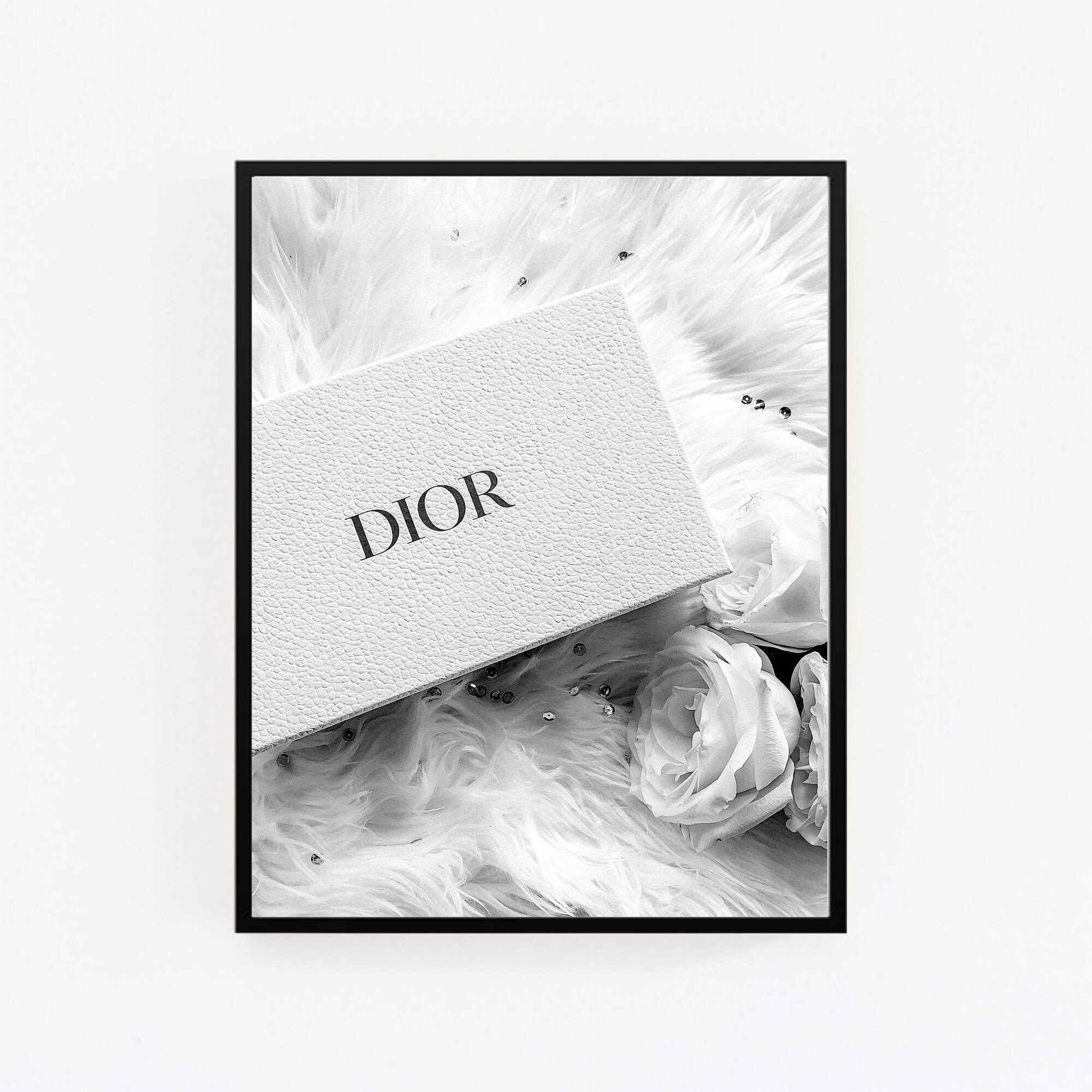 Dior Print Dior Wall Art Christian Dior Poster Christian Etsy