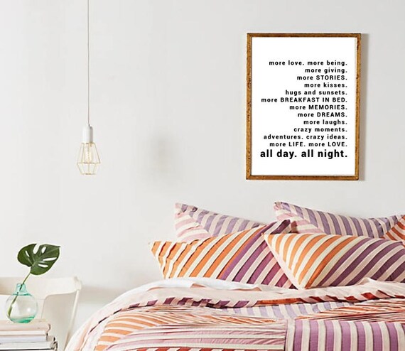 Adventure Print Tumblr Room Decor Quotes Print Bedroom Decor Positive Printable Art Motivational Poster Printable Wall Art
