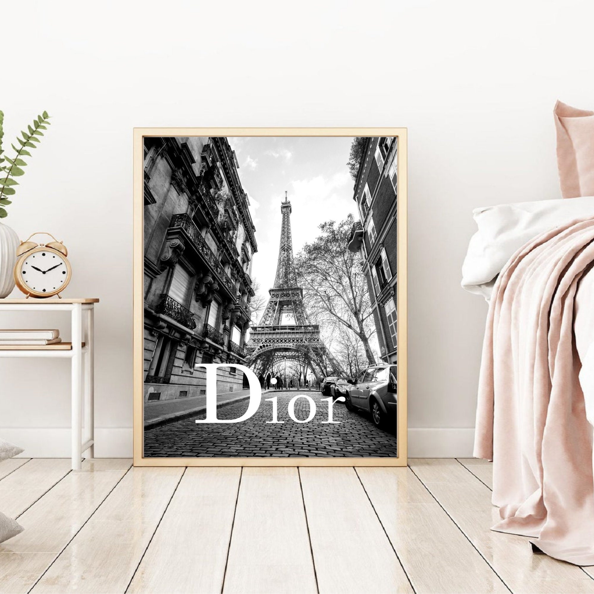 Dior Print Dior Wall Art Christian Dior Poster Christian Dior Etsy