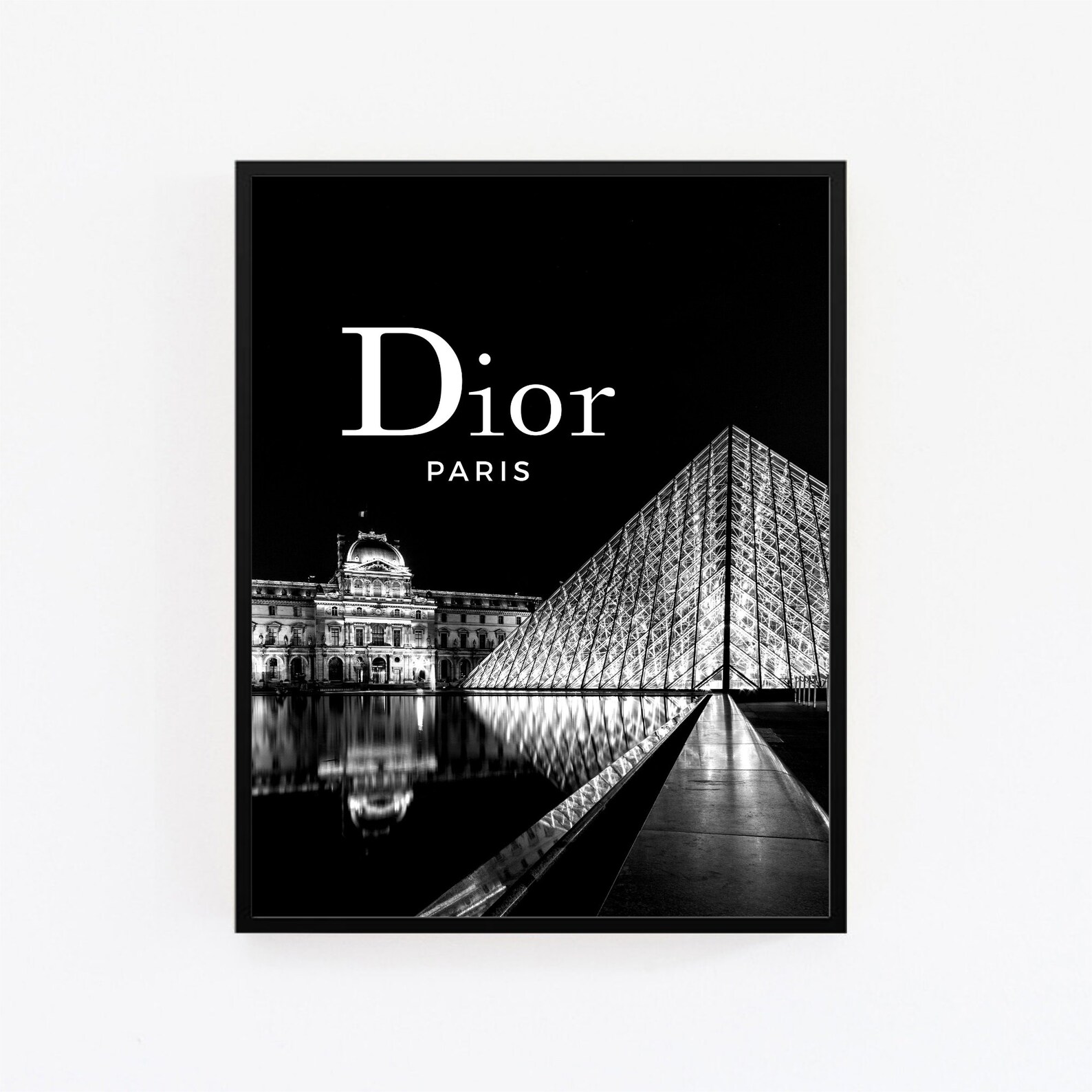 Dior Print Dior Wall Art Christian Dior Poster Dior Store Etsy