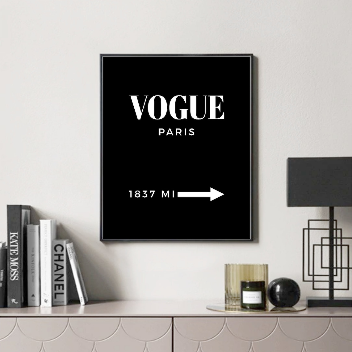 Vogue Print Vogue Wall Art Vogue Poster Fashion Wall Art Etsy