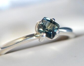 Sapphire Ring 0.70 Ct. Multi-color- Genuine Sapphire Ethically Earth Mined