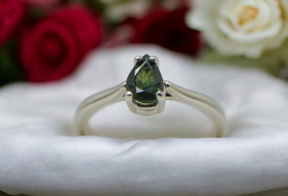 Sapphire Ring - 0.70 ct. Genuine Sapphire Ethically Earth Mined