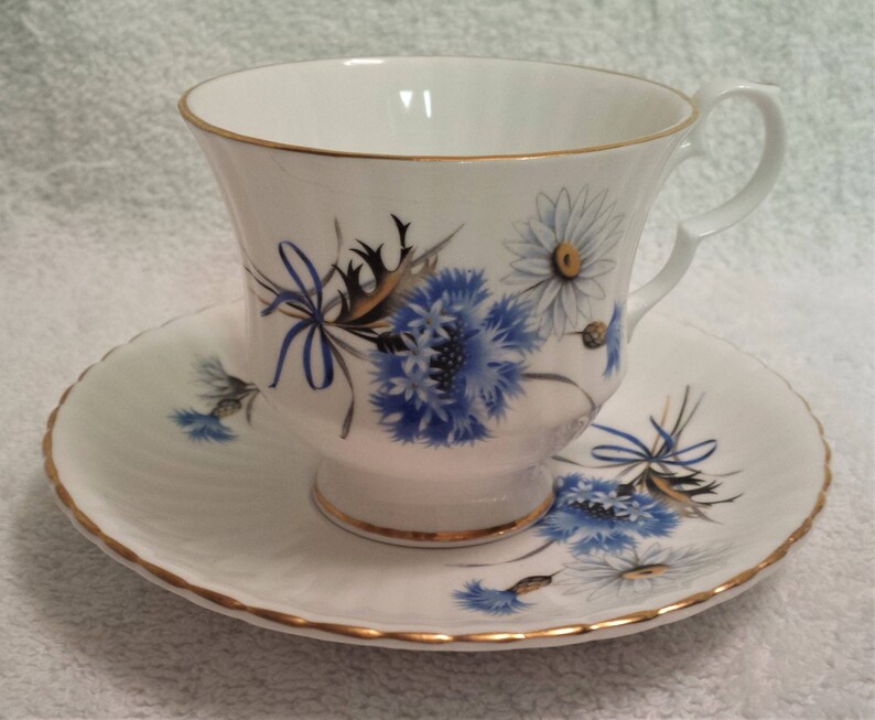 Royal Windsor Fine Bone China England Tea cup and Saucer Etsy