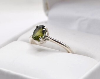 Earth Green Sapphire 1.26 Ct Ethically Sourced Madagascar Sapphire