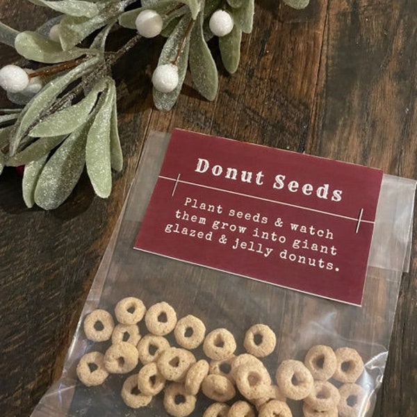 Funny Gag Gift Grow Your Own Donuts White Elephant Gag Gifts Donut Seeds