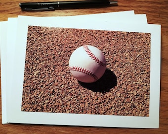 Lot de 3 cartes de correspondance vierges pour le baseball Merci, bonne chance, félicitations, joueur de baseball, entraîneur. Livraison gratuite !