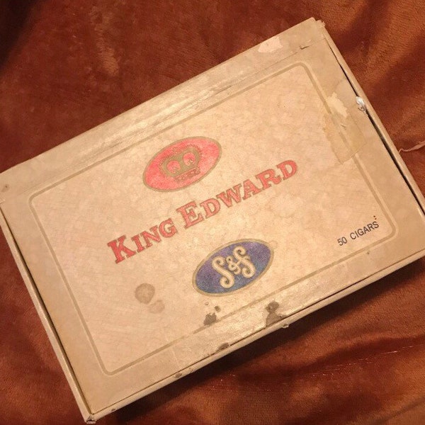 King Edward Cigar Box Etsy