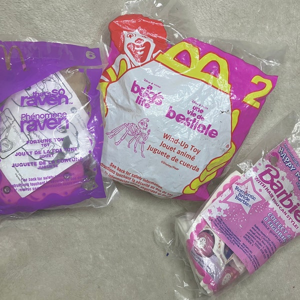 Y2K McDonald’s Unopened Toy Lot