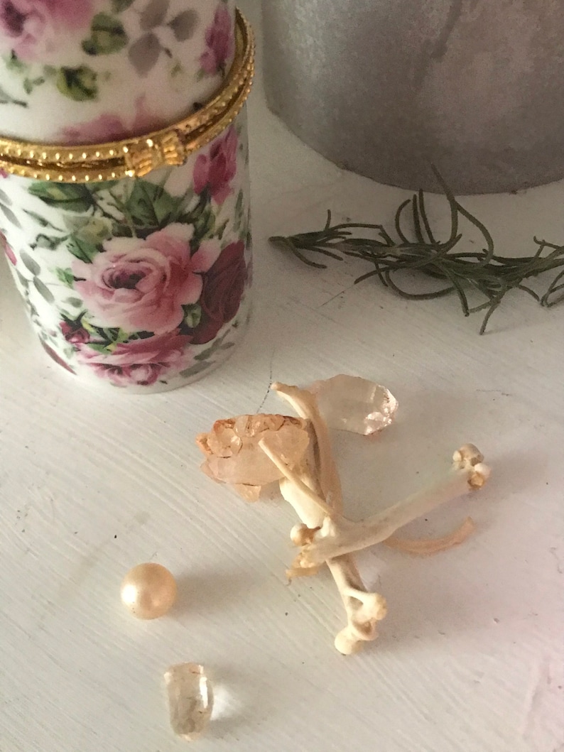 Floral Cylinder Vintage Oddities container