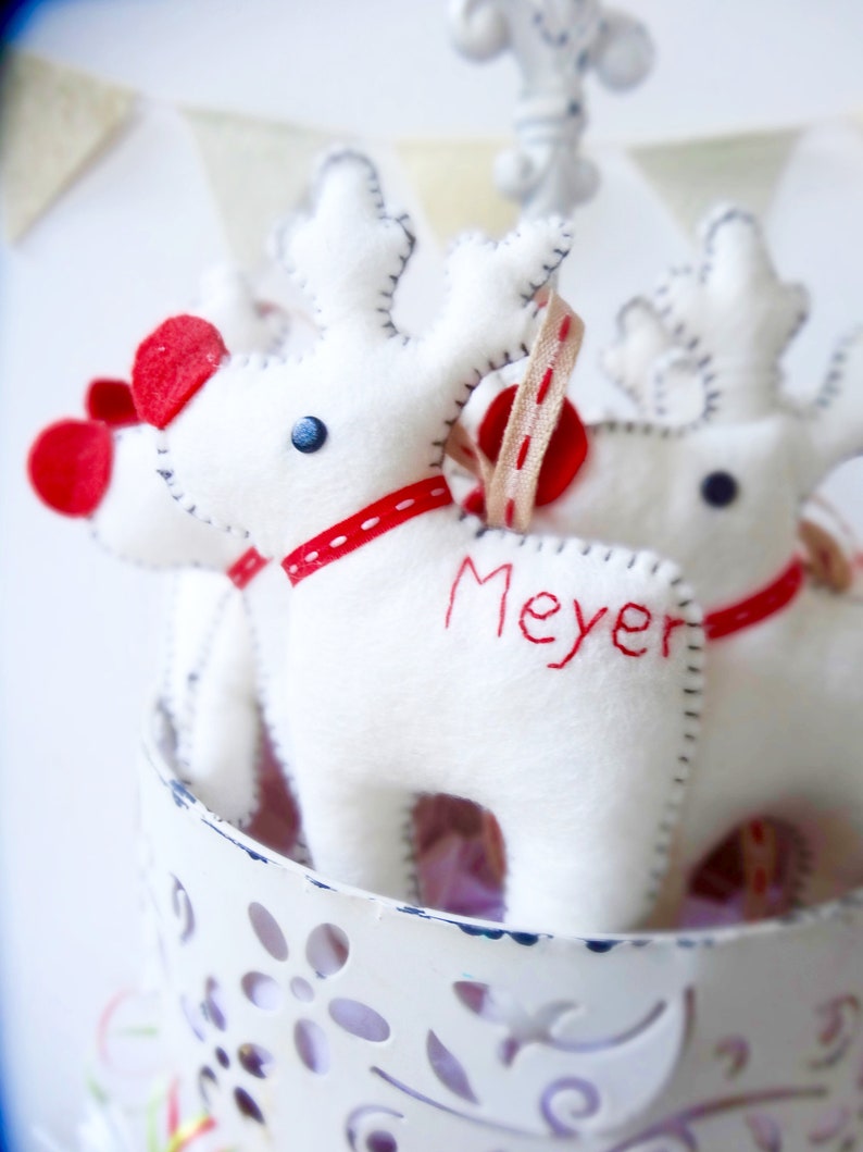 Rudolph Craft Kit Easy Felt Sewing Kit Christmas Kids Craft Etsy