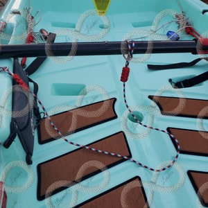 Custom paddle leash