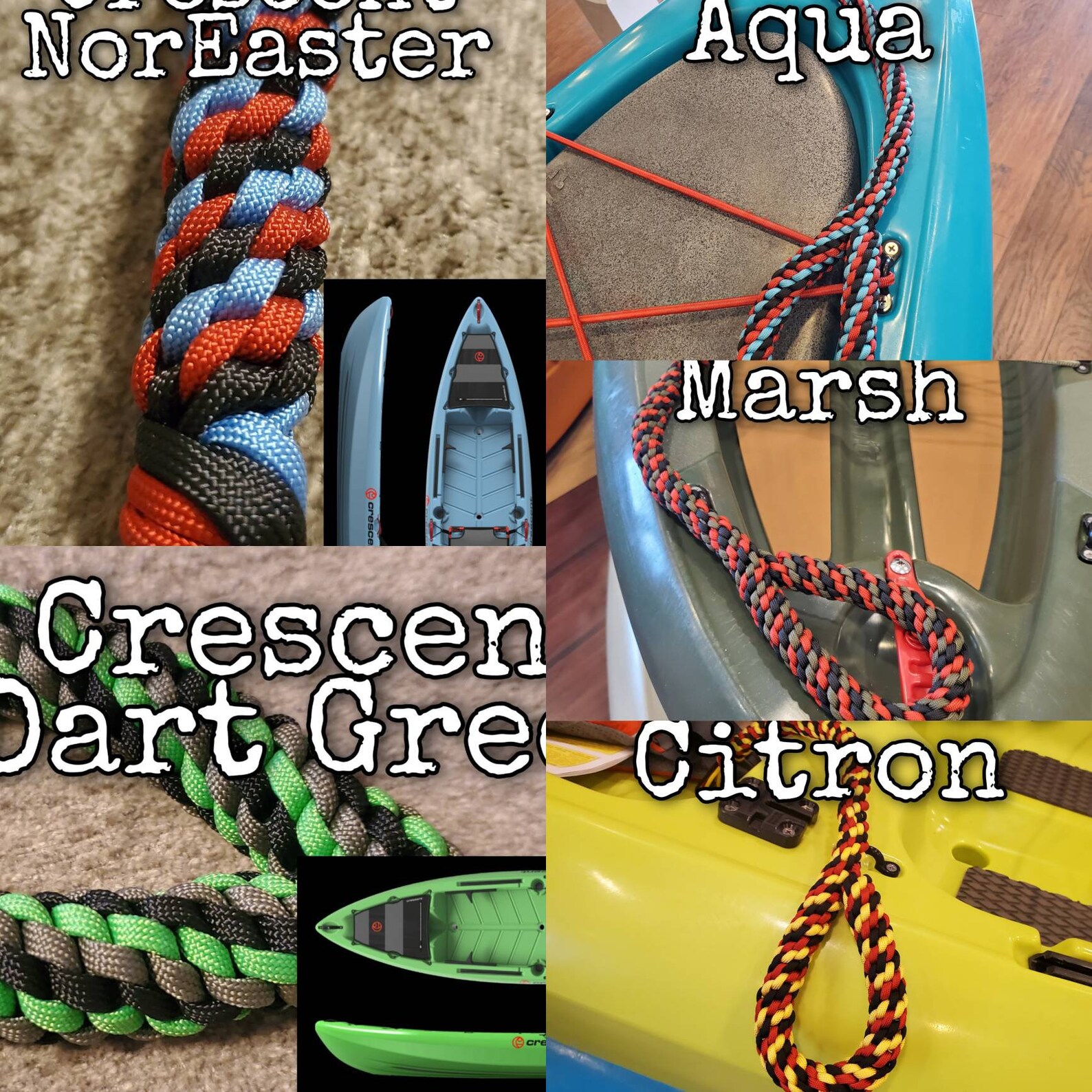 Kayak Lead/tow Leash Approx 2ft the Best Kayak Accessory Etsy