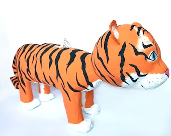 Tiger Pinata Custom, Kids Jungle Party Supplies, Circus Birthday Party Decorations, Party Safari Birthday Decorations, Zoo Birthday Party