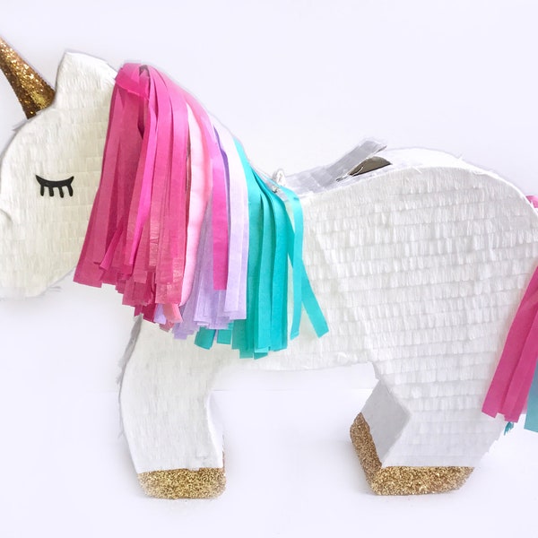 Unicorn Pinata Custom Pinata Unicorn Birthday Party Birthday Party for Girls Rainbow Unicorn Party Unicorn Theme Birthday Party