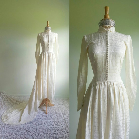 40s wedding dress